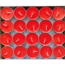 聯鑫酥油烛 红色 (一盒100 粒) Butter Tea Light candle RED ( 1 box 100 pcs)